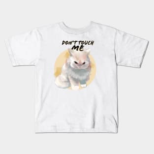 Angry cat Kids T-Shirt